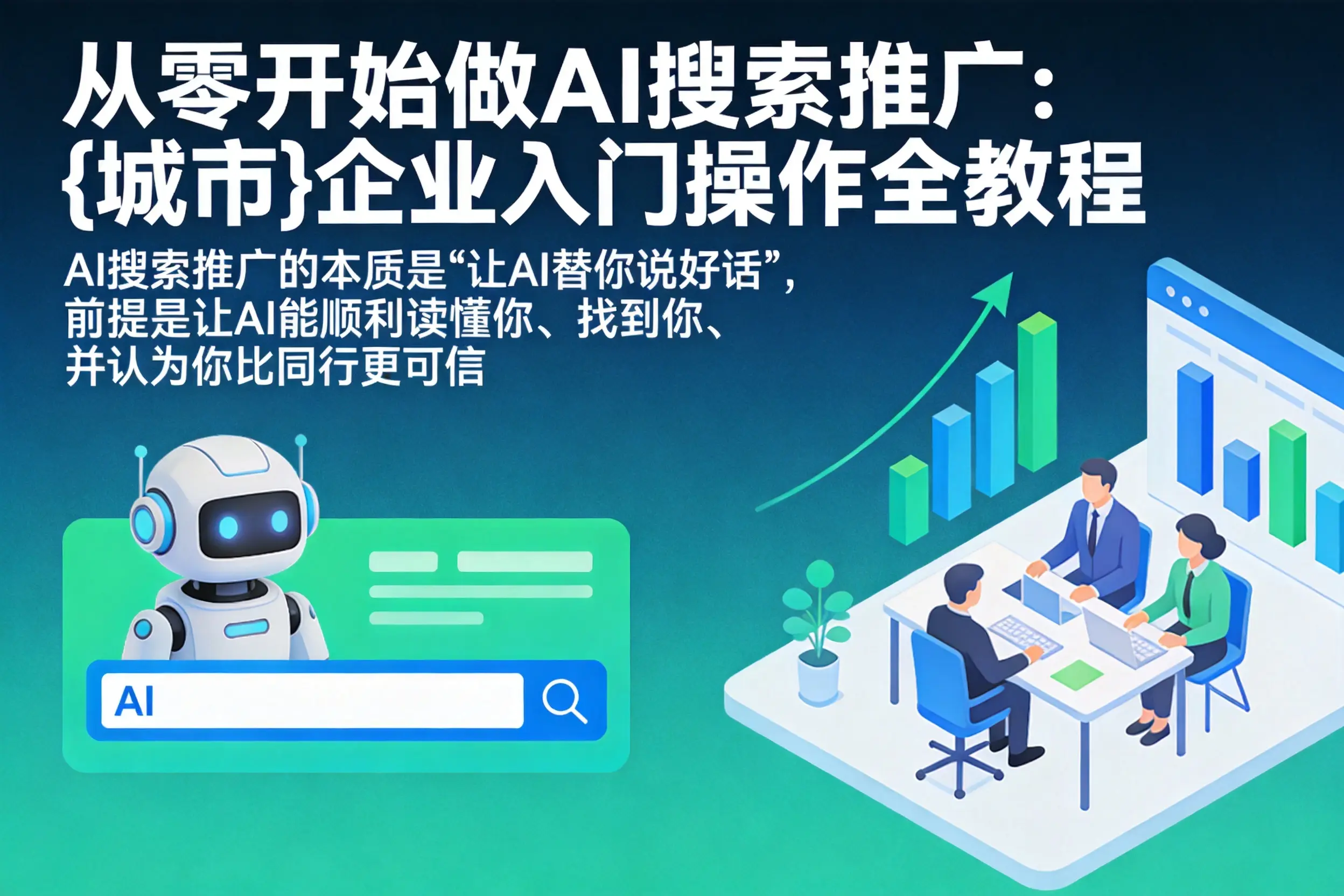 从零开始做AI搜索推广:七台河企业入门操作全教程