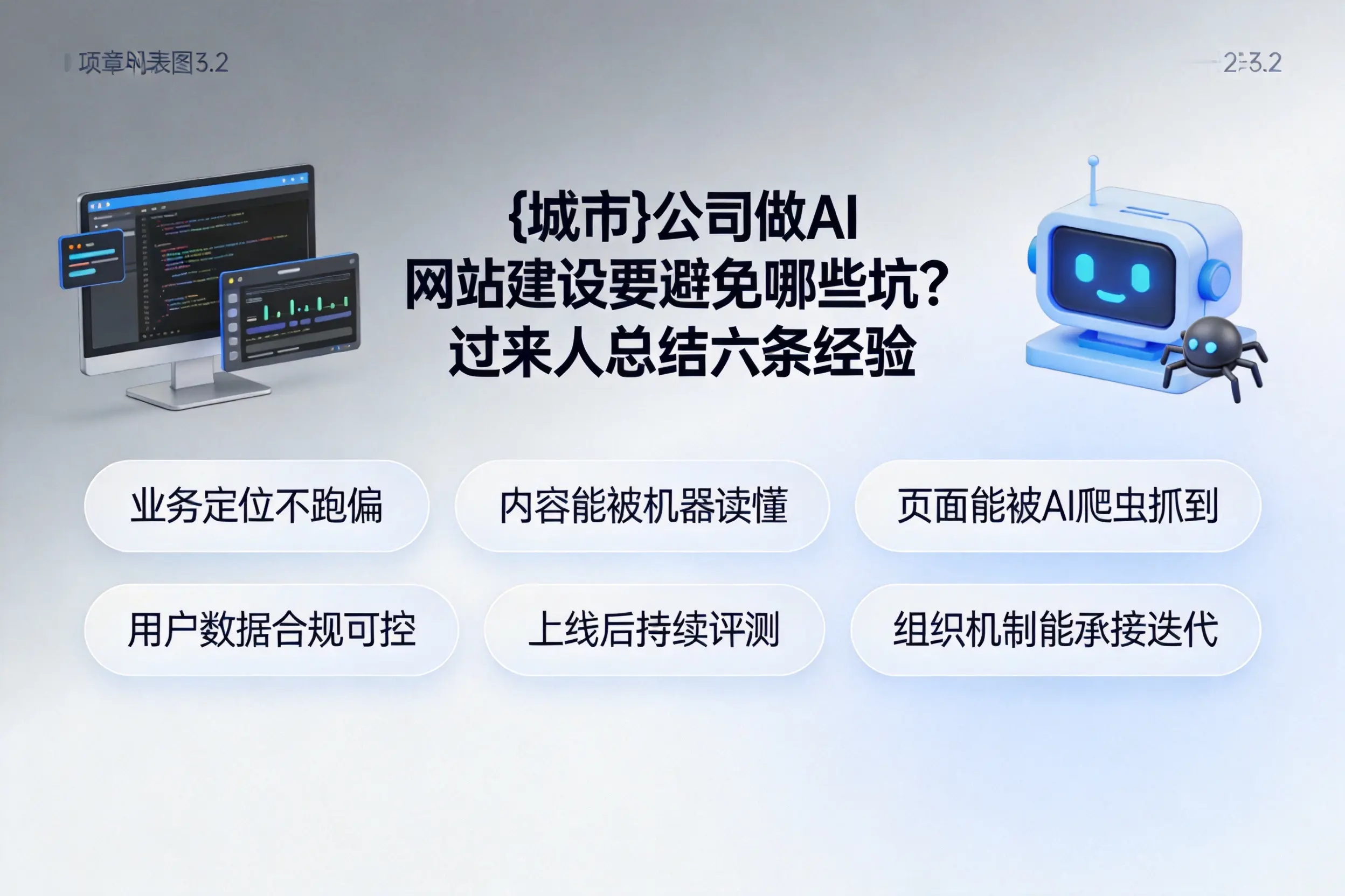 七台河公司做AI网站建设要避免哪些坑？过来人总结六条经验