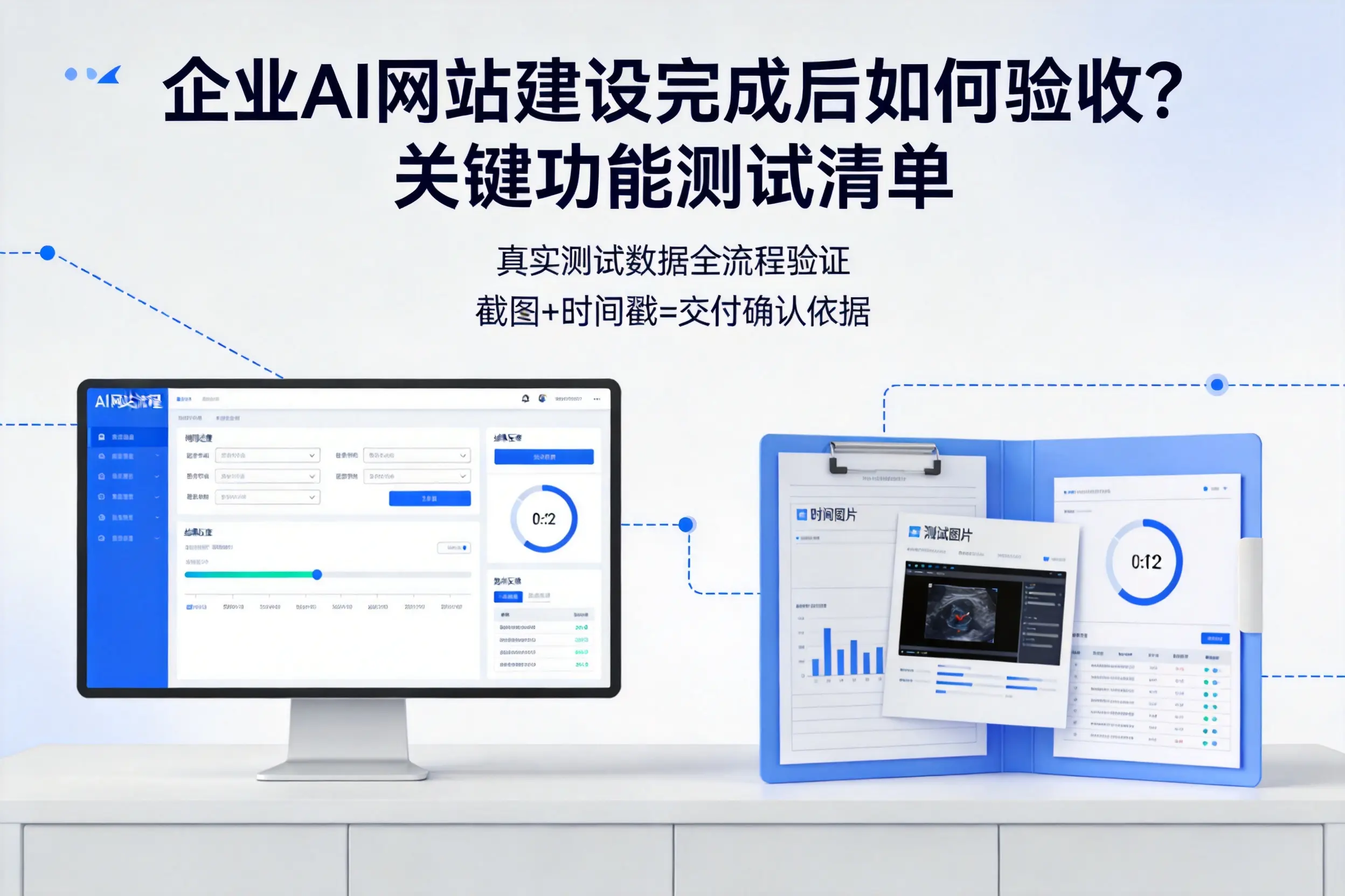 七台河企业AI网站建设完成后如何验收?关键功能测试清单
